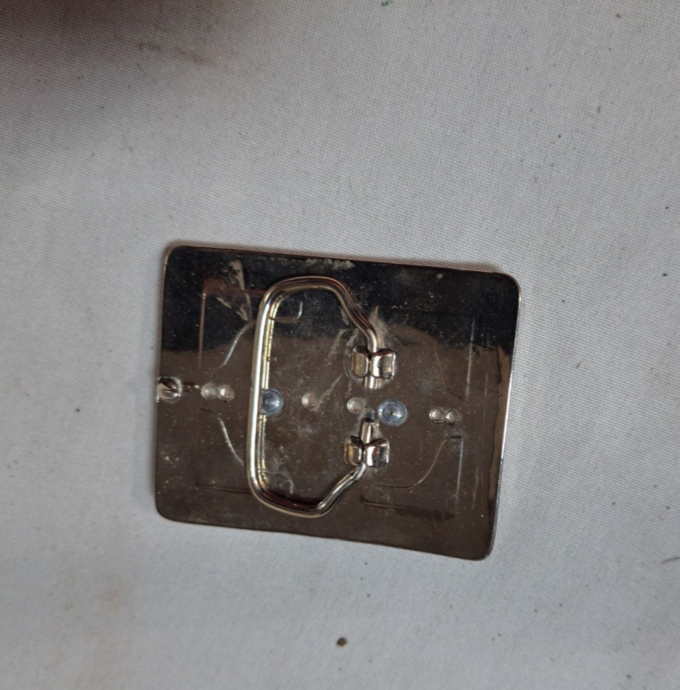 Vtg Bucking Bronco Belt Buckle Horse Western Cowboy Rodeo Ranch 3 X 2.5 Inches