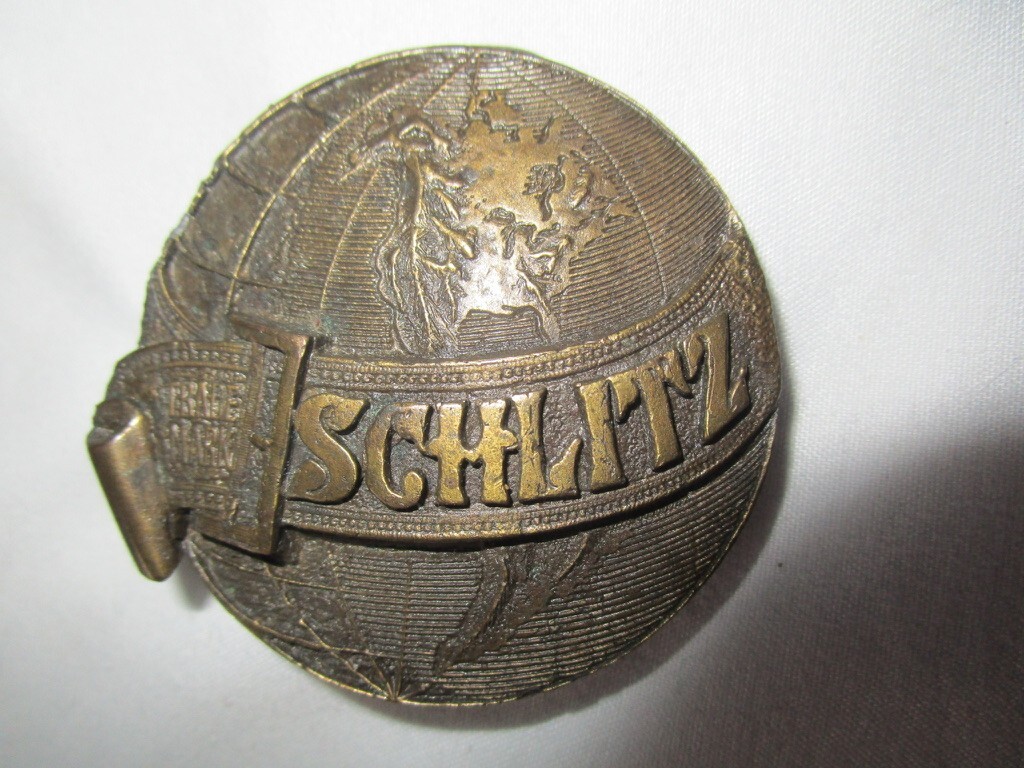Vintage Globe Schlitz Beer – Malt Liquor – Belt Buckle