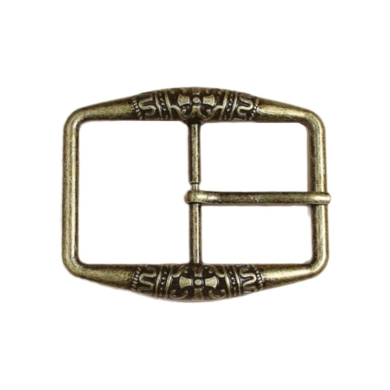 Western Relief Pattern Metal Belt Buckle Teenager Rock Fashion Belt Buckle