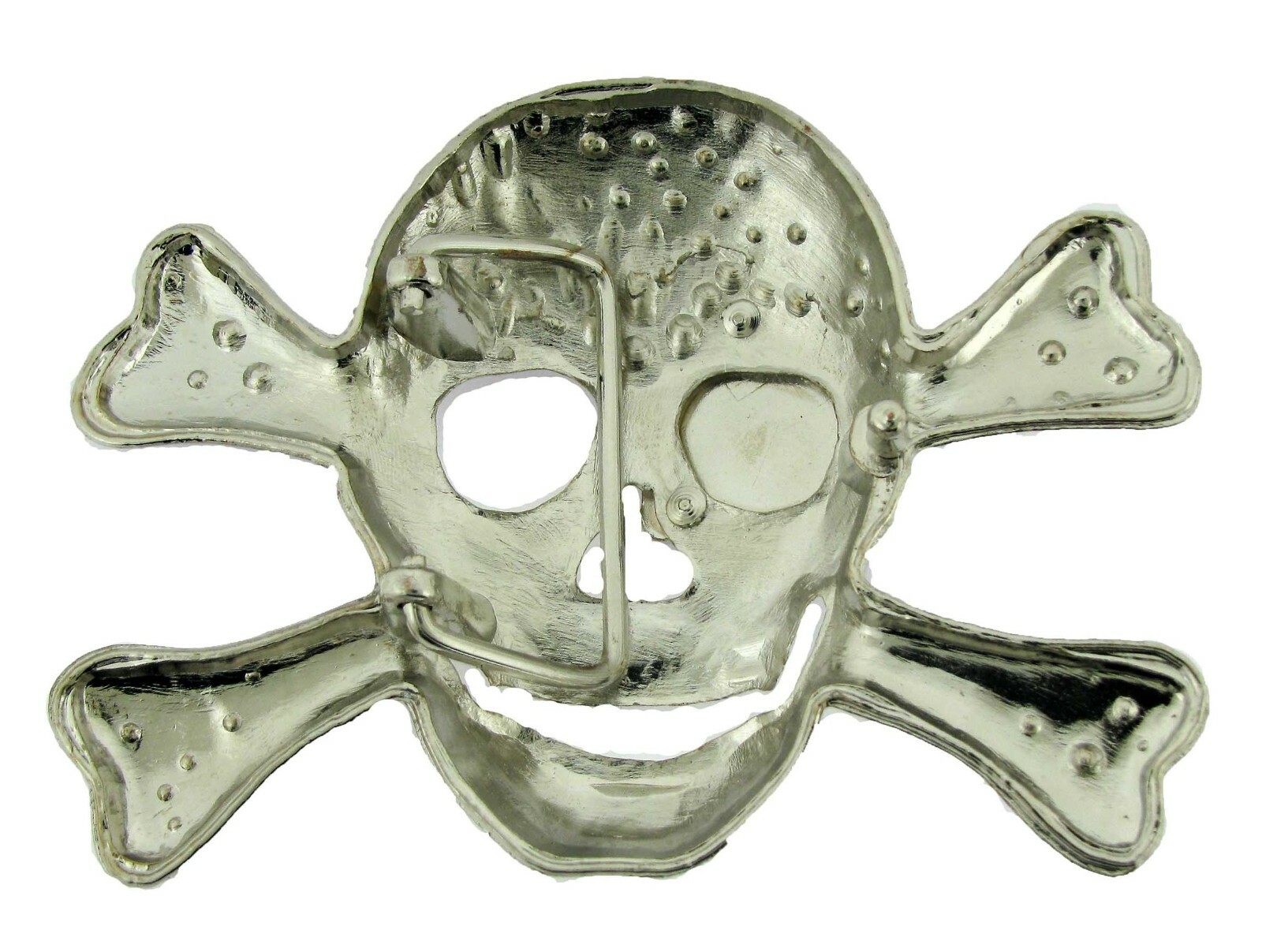 Men Women Skull Belt Buckle Blinged Halloween Party Costume New Skeleton Fashion