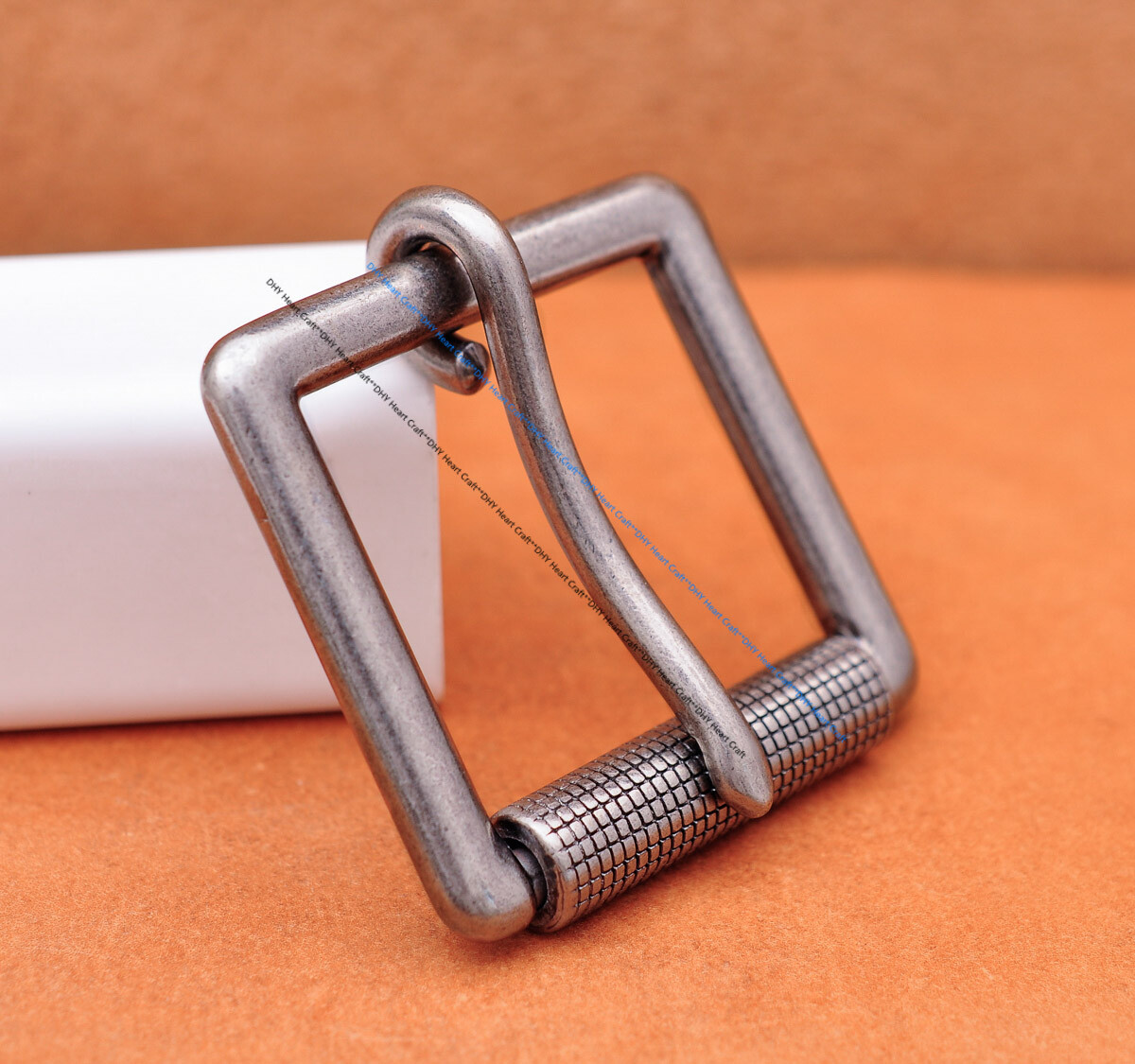 Heavy Duty Square Leathercraft End Bar Roller Belt Buckle Replacement Fits 40mm
