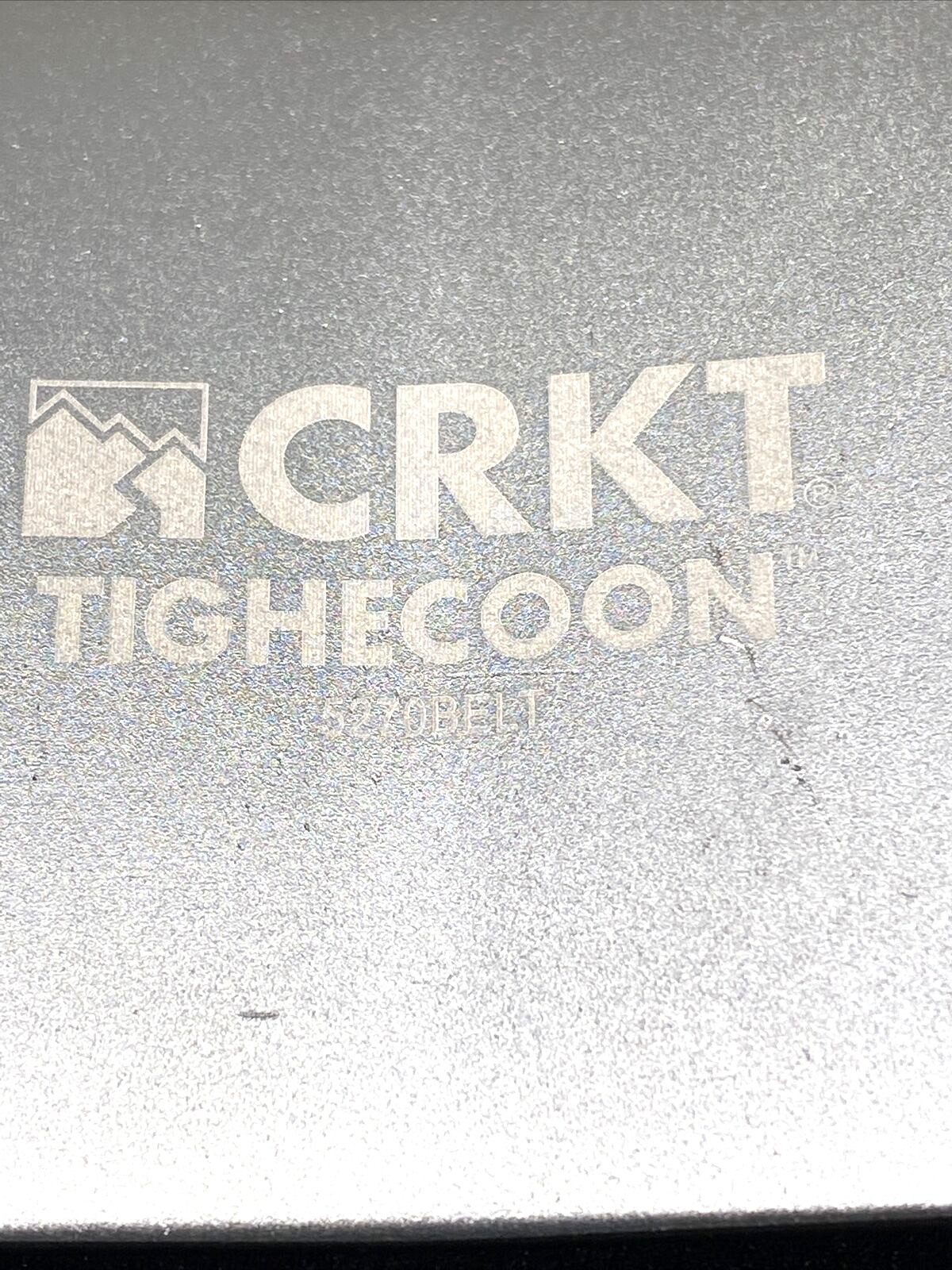 CRKT Tighecoon Belt Buckle Engraved Cold Forged 6061 T6 Aluminum 5270 BELT