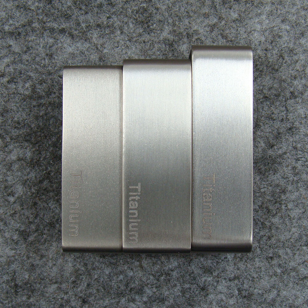33/35/38mm Titanium Anti-allergy Belt Loop For Belt Buckles Fit Belt Belt Loops