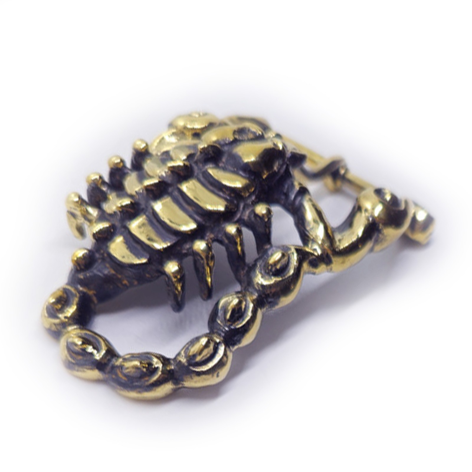 Scorpion Brass Belt Buckle