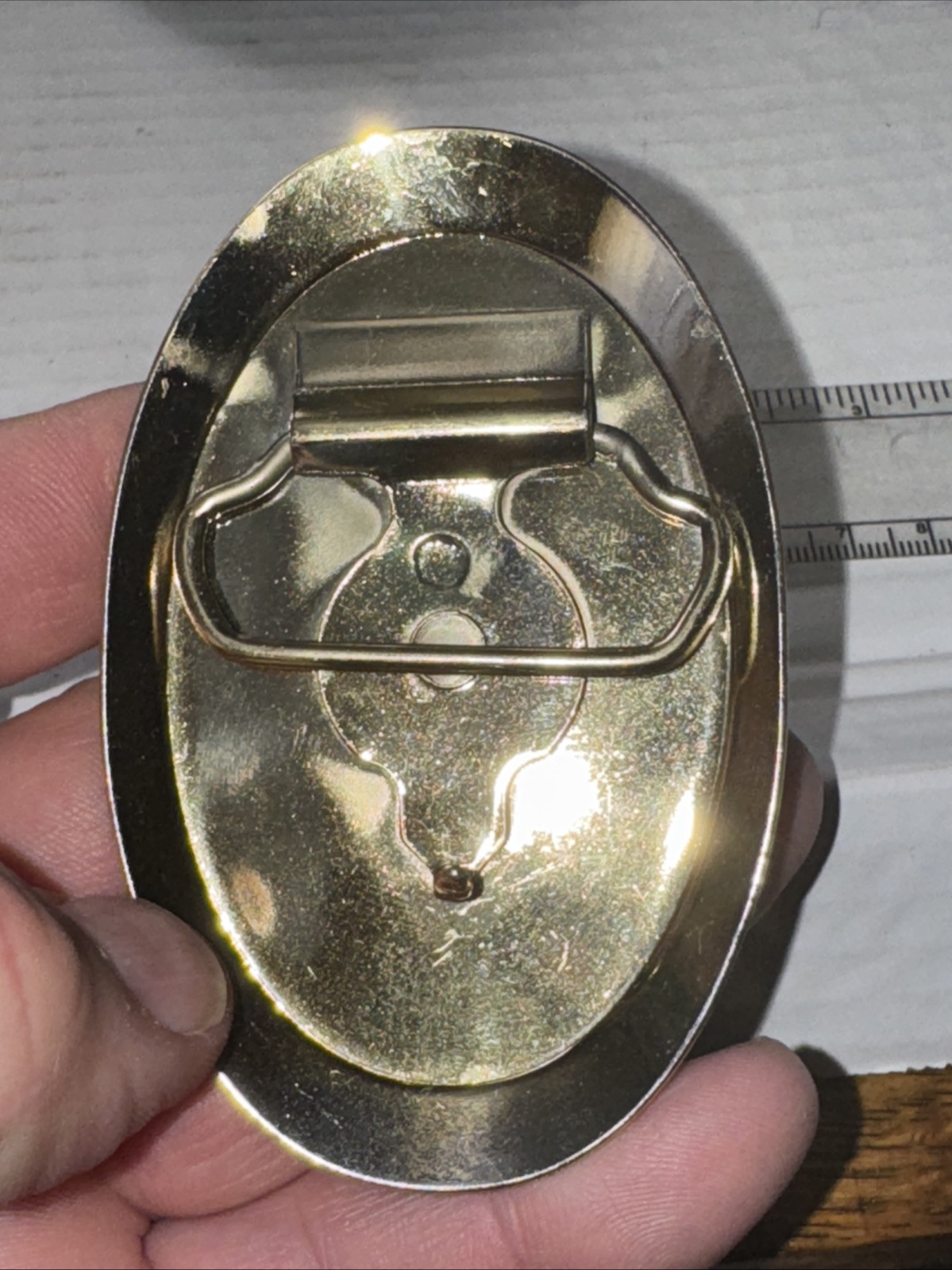 Vintage Case Loader Backhoe Construction Tractor Belt Buckle Rare