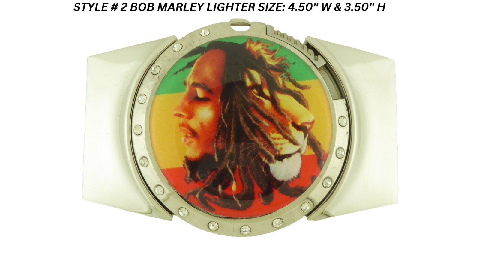 Reggae Culture Dub Belt Buckle Ehiopia Rasta Musician Lion Rastafarian Jamaican