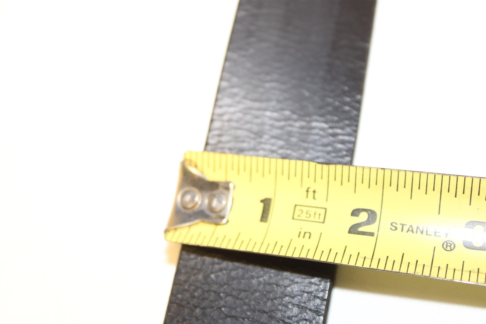 Bergamot Brass Works 1979 USA Made Motorcycle Belt Buckle 42-44 Leather Belt