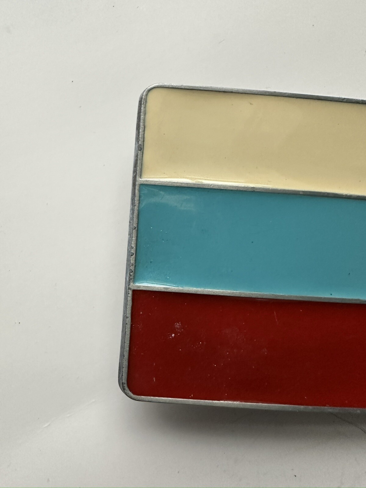 NEW RUSSIA FLAG COUNTRY PATRIOTIC RED BLUE WHITE SOVIET UNION BELT BUCKLE