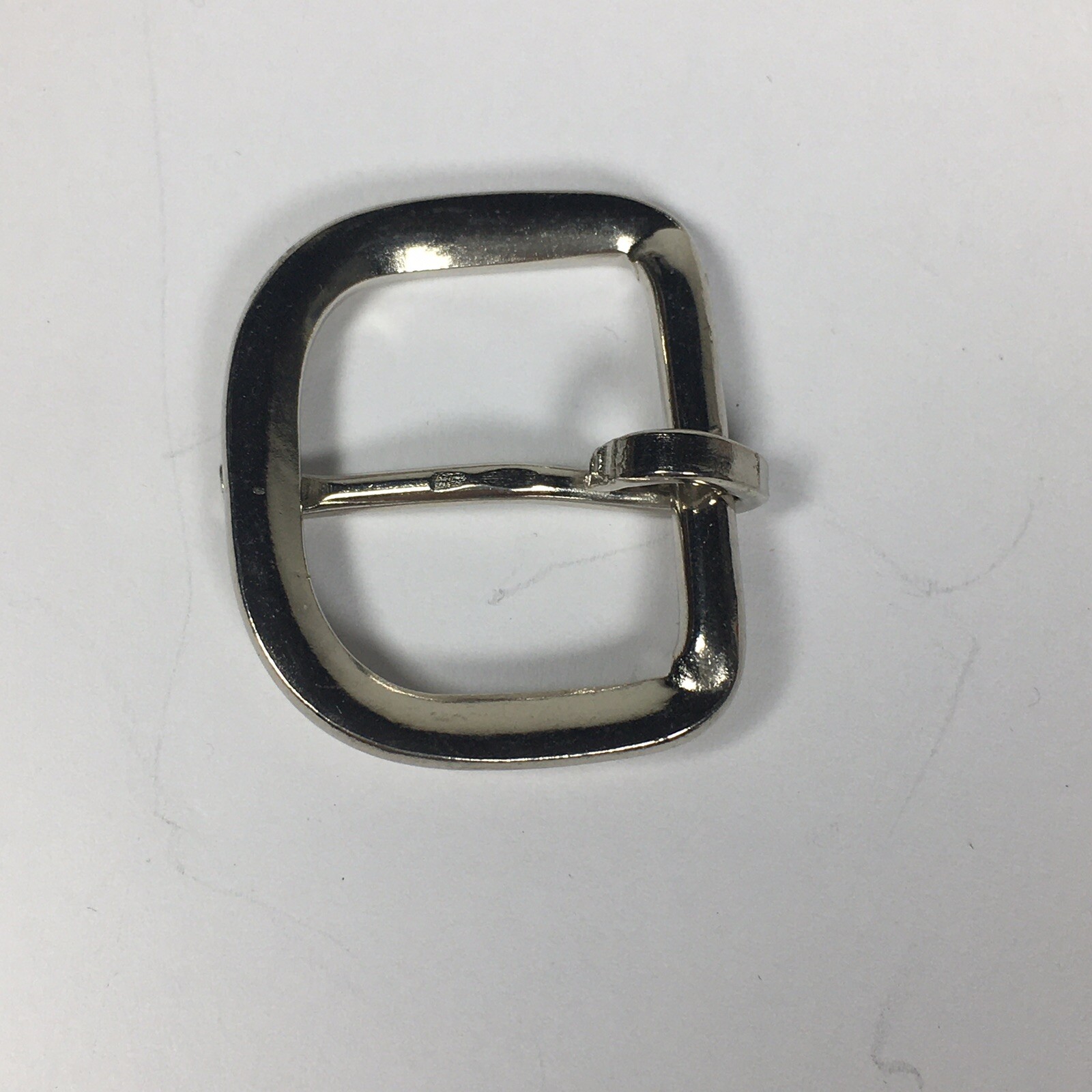 Vintage Replacement Belt Buckle Fits .9&Prime; Strap – Simple Basic Silver Tone 4A
