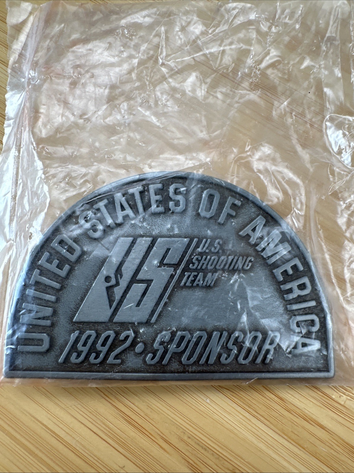 NRA / Vintage Belt Buckle US Shooting Team 1992