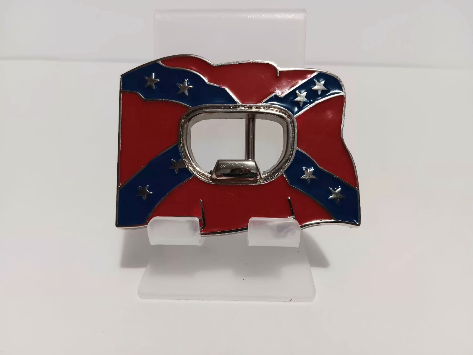 Bars And StarsMetal Belt Buckle w/ Bottle Opener Novelty 3&Prime;