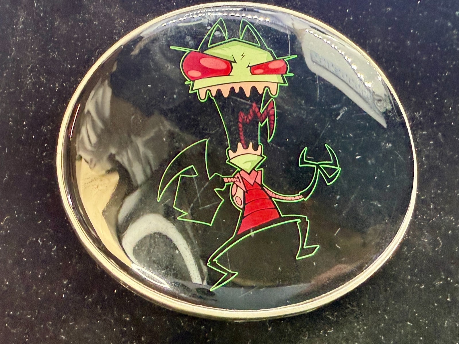 Nickelodeon Invader Zim Animated Comic Comedy Movie Series Character Belt Buckle