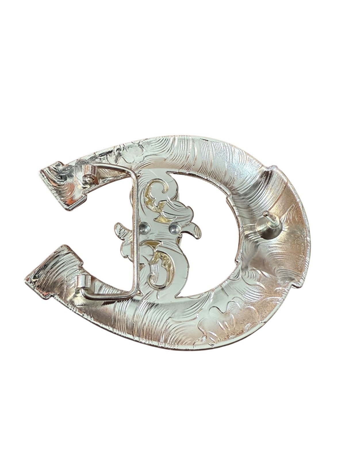 Western Style Saint Jude Buckle Hebilla Vaquero San Judas