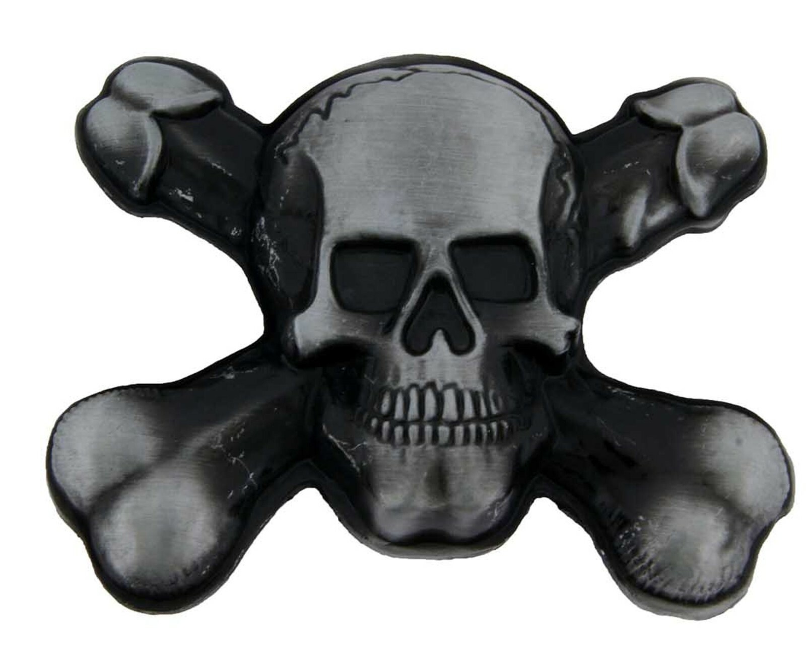 Skull Belt Buckle Crossed bones Men Women Halloween Party Costume Gothic Tattoo