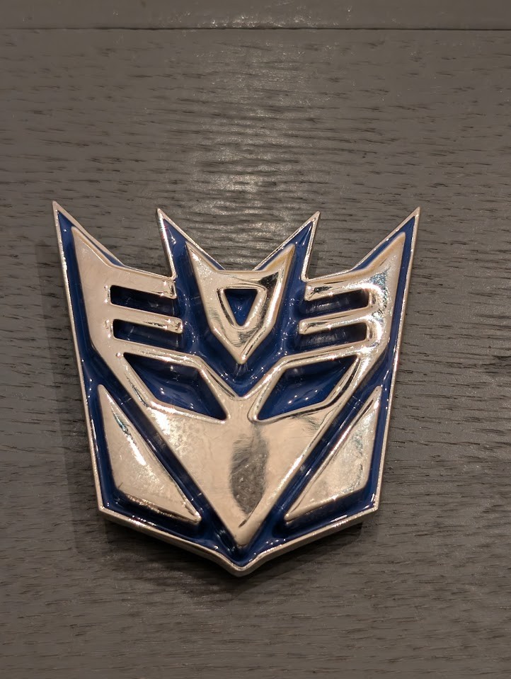 Transformers Decepticons 3D Metal Belt Buckle