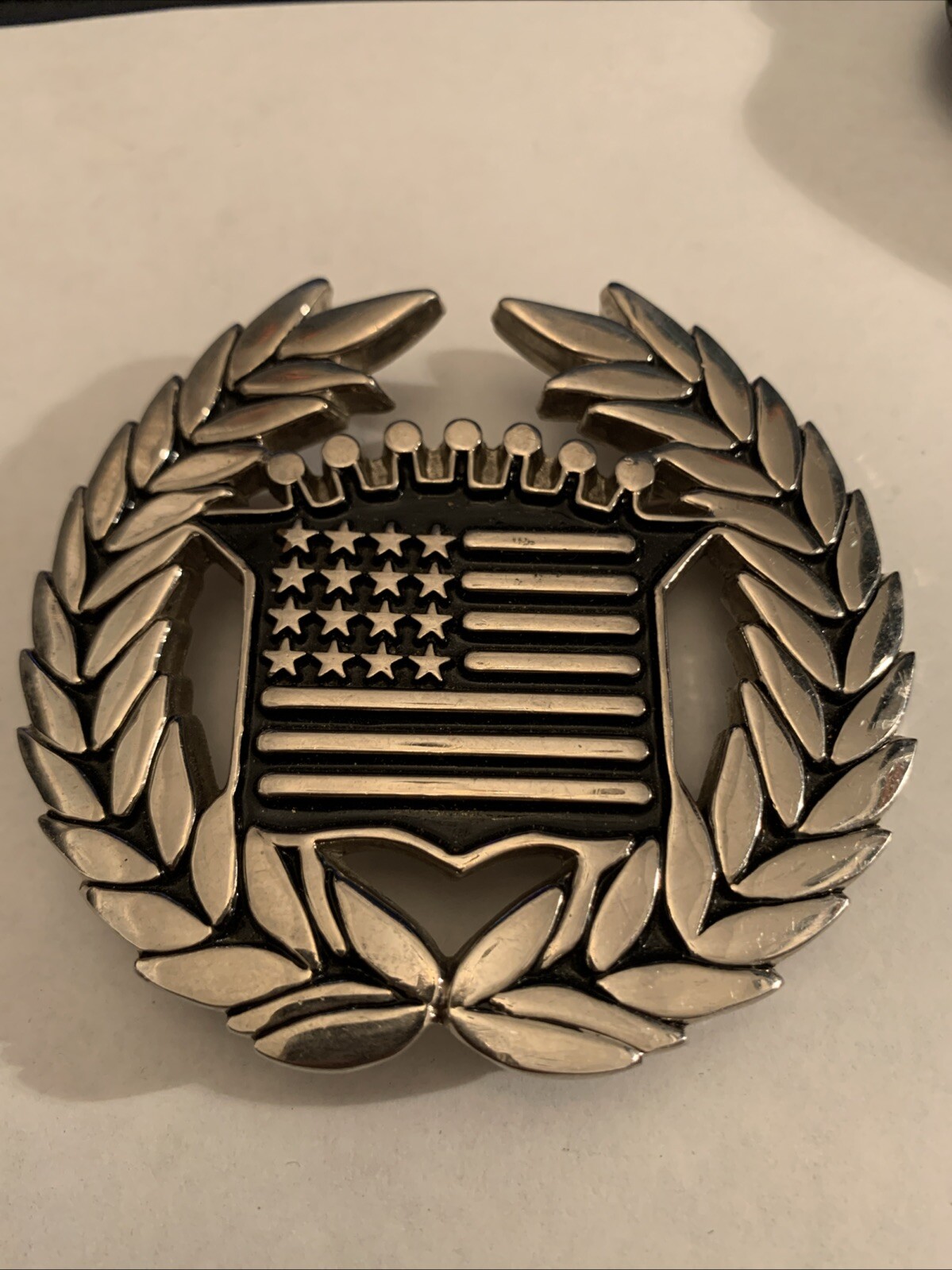 Belt Buckle Stars & Stripes