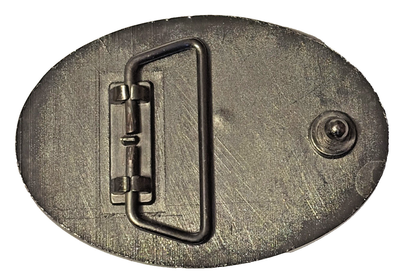 Americas Tractor Belt Buckle Metal and Enamel John Deere Model D Two-Cylinder 99