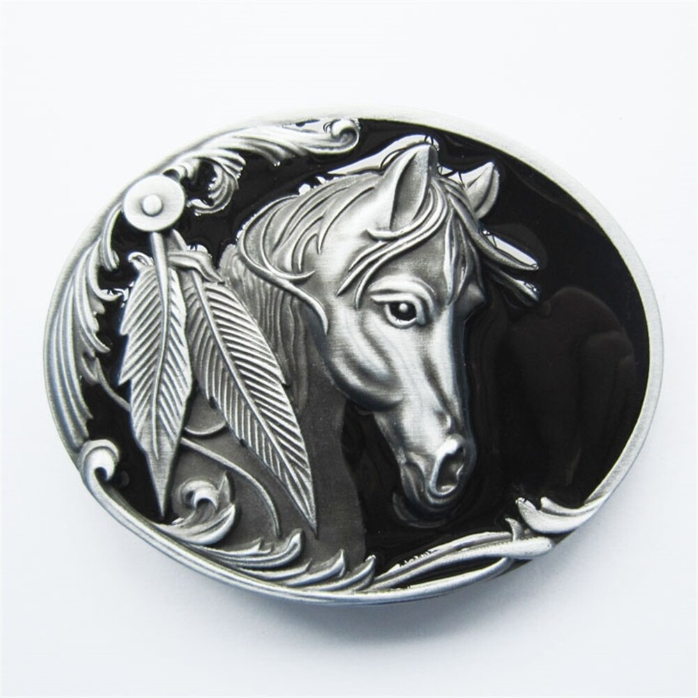 Wolf Horse Western Wildlife Belt Buckle Mix Styles Choice also Stock in US