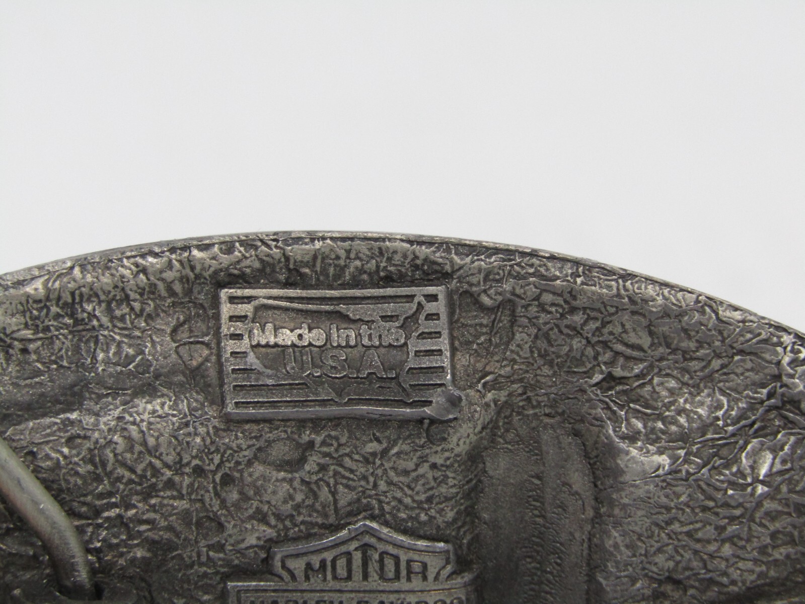 Harley Davidson Vintage Eagle Biker Belt Buckle Lord of Asphalt 1992 Baron USA