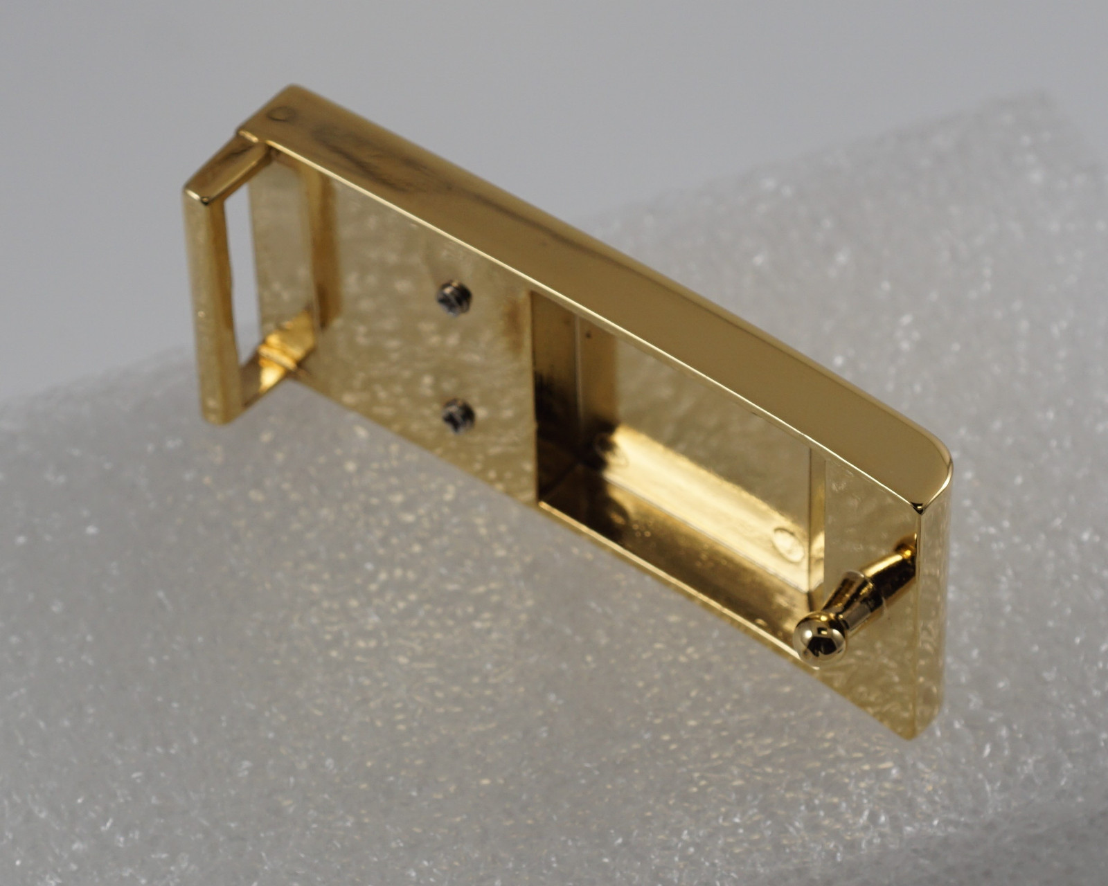 1 inch(25mm) Plate Belt Buckle(metal) (#44A) Shiny Gold Color NEW