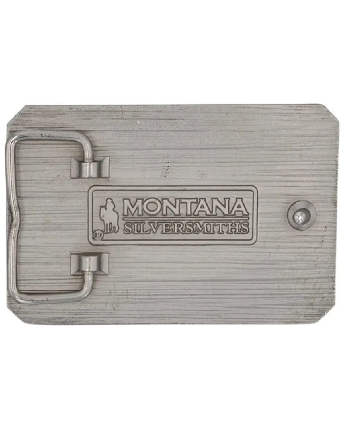 Montana Silversmiths Men's Beaming Christian Cowboy Attitude Buckle – A898