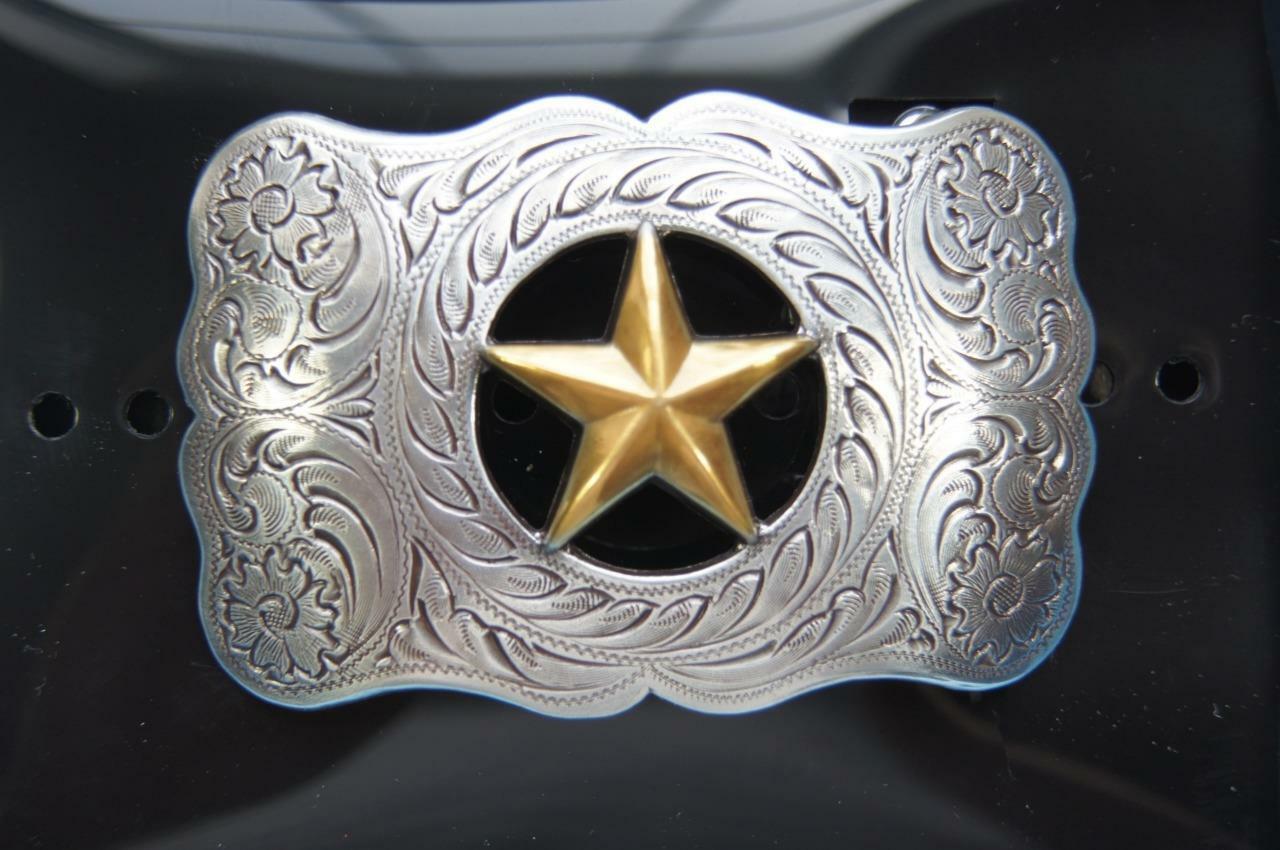 M&F WESTERN NOCONA STAR BELT BUCKLE 37232
