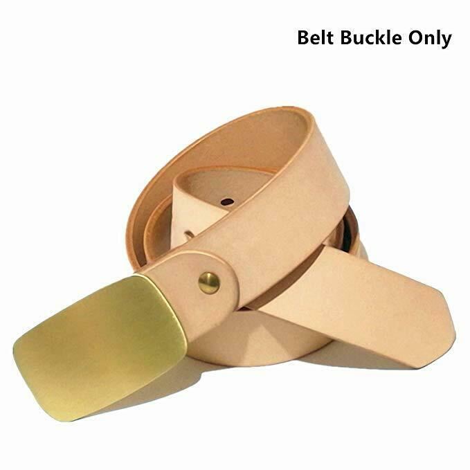 Heavy Duty Smooth Solid Brass Blank Belt Buckle, Blank Belt Buckle 1 1/2&Prime; 38mm