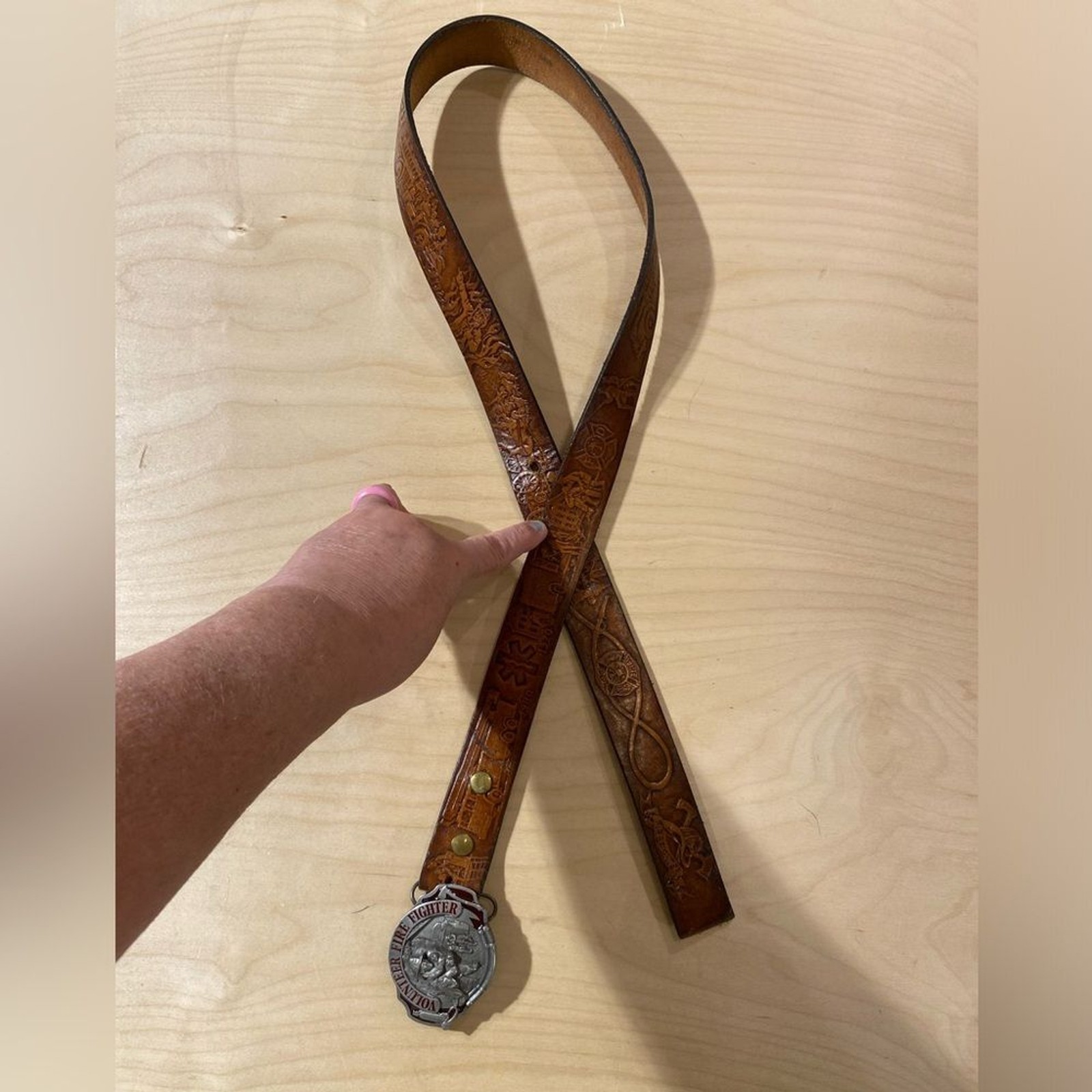 Arroyo Grande Buckle Volunteer Fire Fighter with Belt (AM)