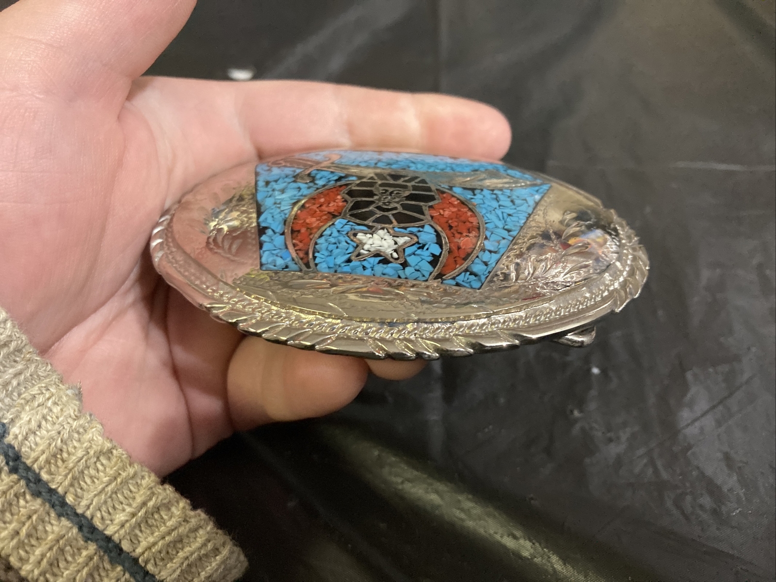 Vintage Hand Crafted Arizona Belt Buckle