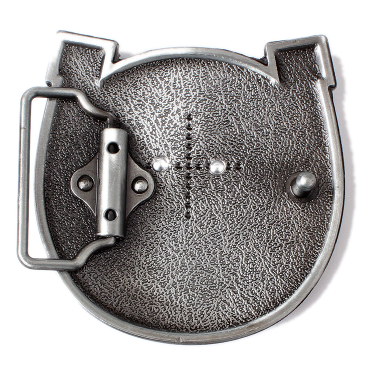 Horse and Saddle Belt Buckle Western Cowboy Native American (HRS-04-S)