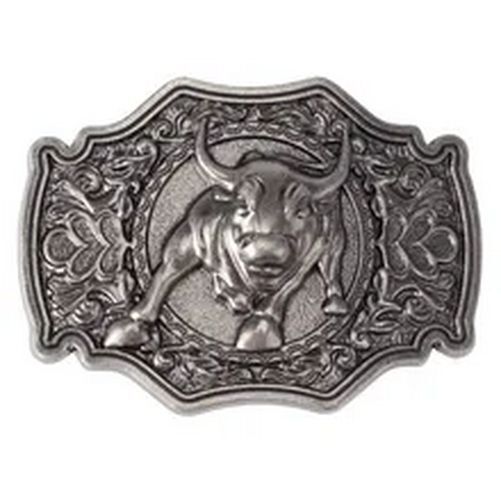 Cartoon Bull Buckle-Handmade Belt Buckles Leather Belts Accessories DIY Waistban