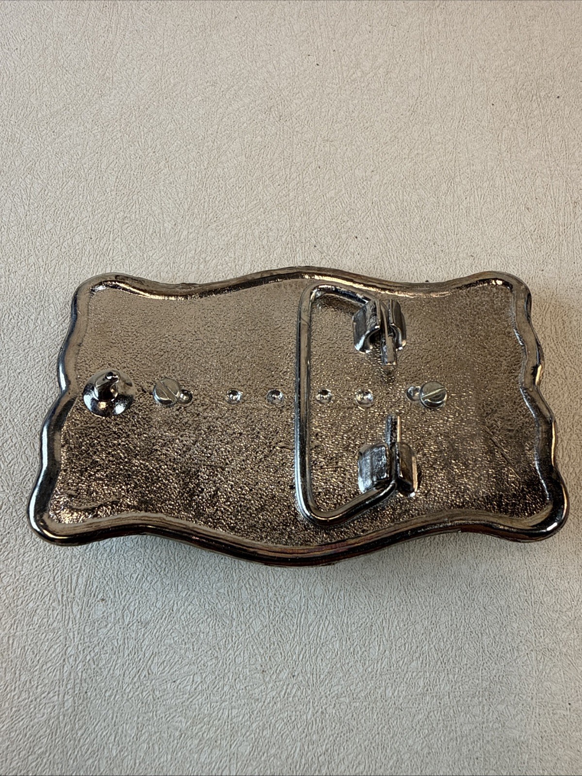 VTG 1776-1976 Bicentennial Eisenhower Dollar Coin Philadelphia Mint Belt Buckle