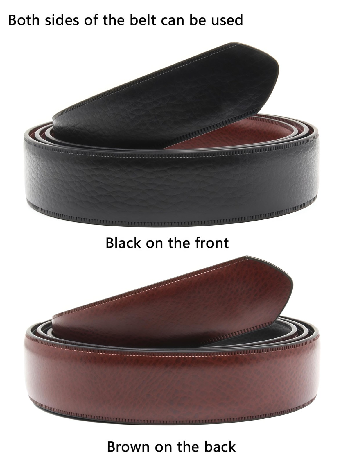 Nelbons Men&rsquo;s Width3.5CM, Black02length 130cm Suitable for 28&Prime;-46&Prime; Waist