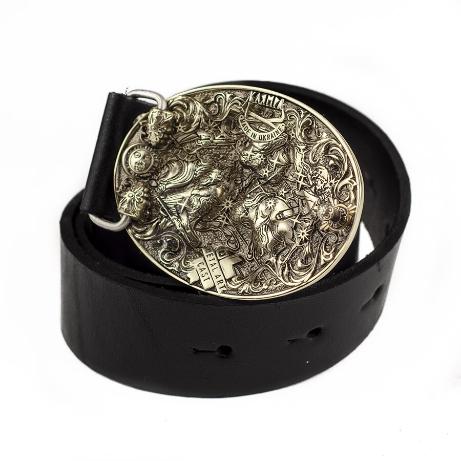 Virgo german silver buckle, Virgin Horoscope Astrological Zodiac Sign buckle