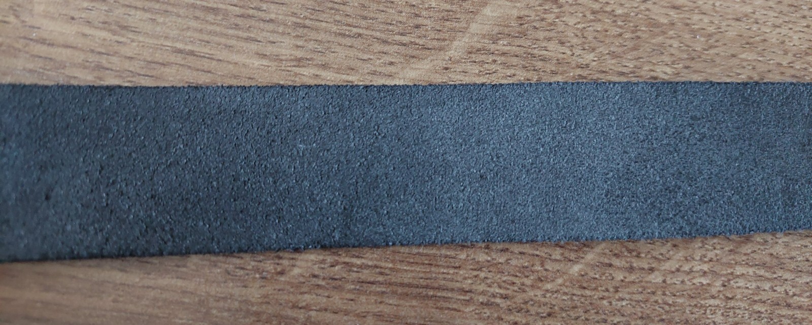 Belt, buckle similar to that of a scout, leather black size 107 cm/42 in, new UK