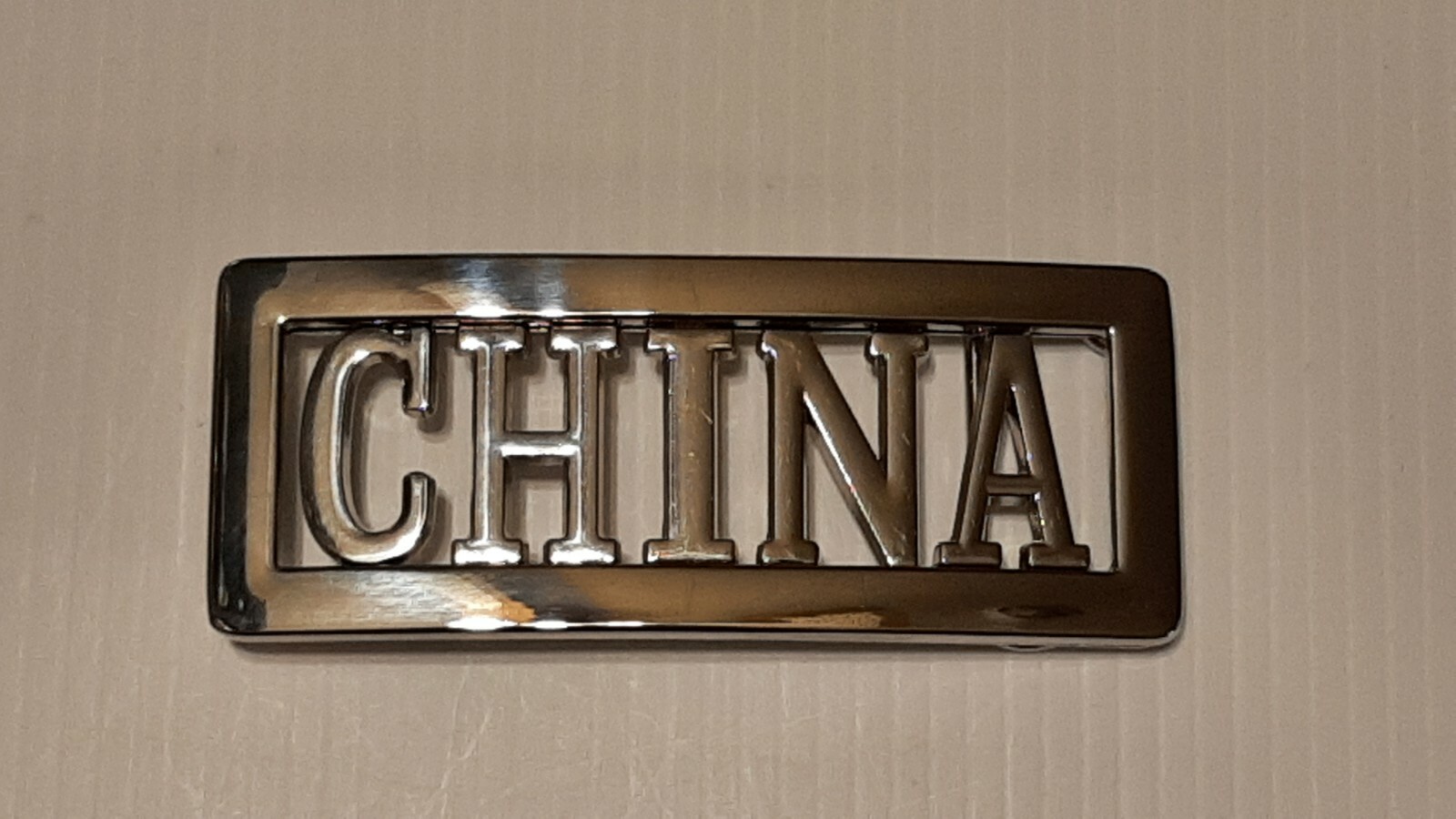 CHINA Custom Personalized Name Belt Buckle -Put your name or word on Buckle