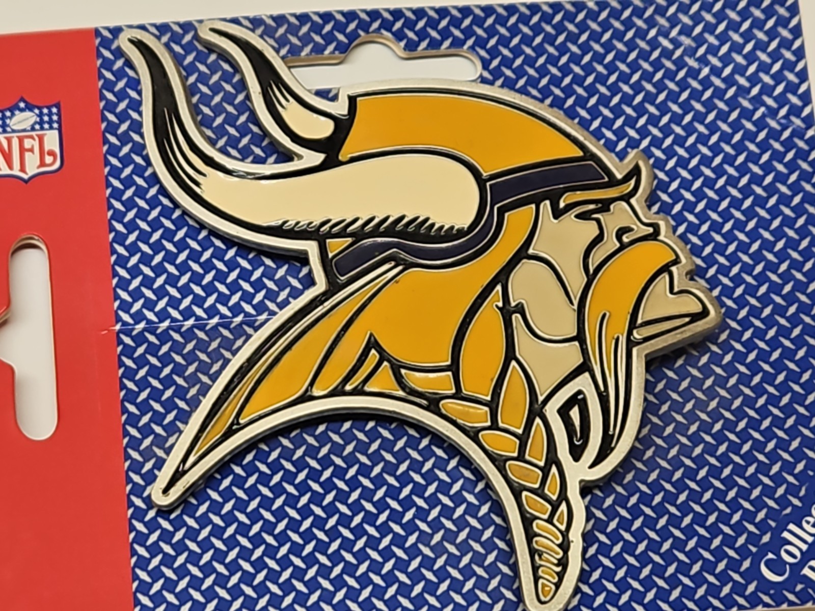 Vintage 2004 Great American Products Minnesota Vikings NFL Belt Buckle New