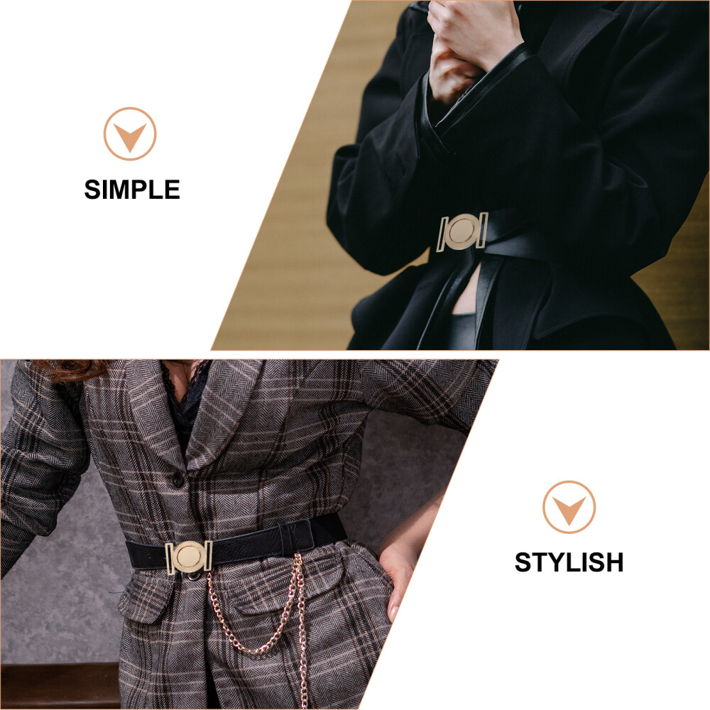 2pcs Zinc Alloy Belt Buckles Interlock Buckles Cloth Decorative