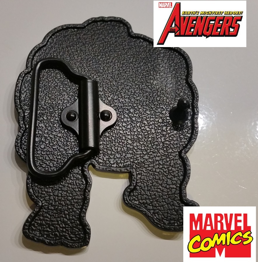 Marvel Comics HULK SMASH BELT BUCKLE Collectible Avengers Cosplay