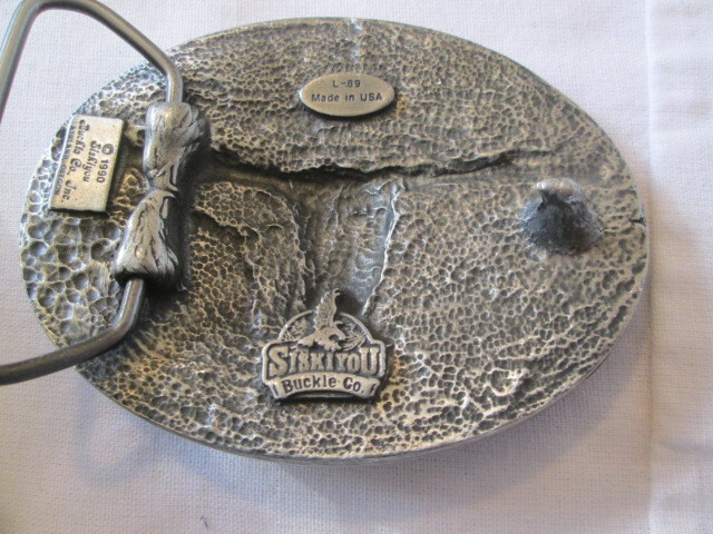 NEW Siskiyou 1990 Southwestern Longhorn Steer Skull Belt Buckle Native Ameican