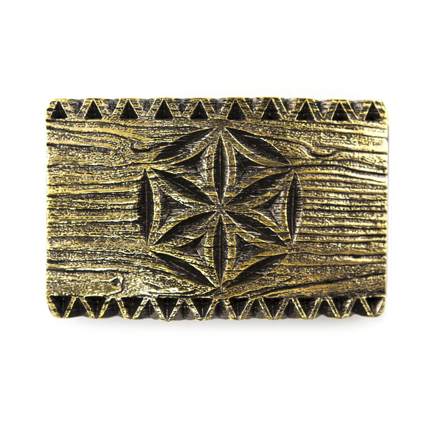 Brass belt buckle Engraved, Slavic sign, Ukrainian carvings style belt buckle