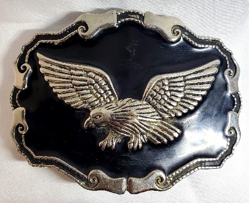 Eagle Belt Buckle, Missing Belt Ring
