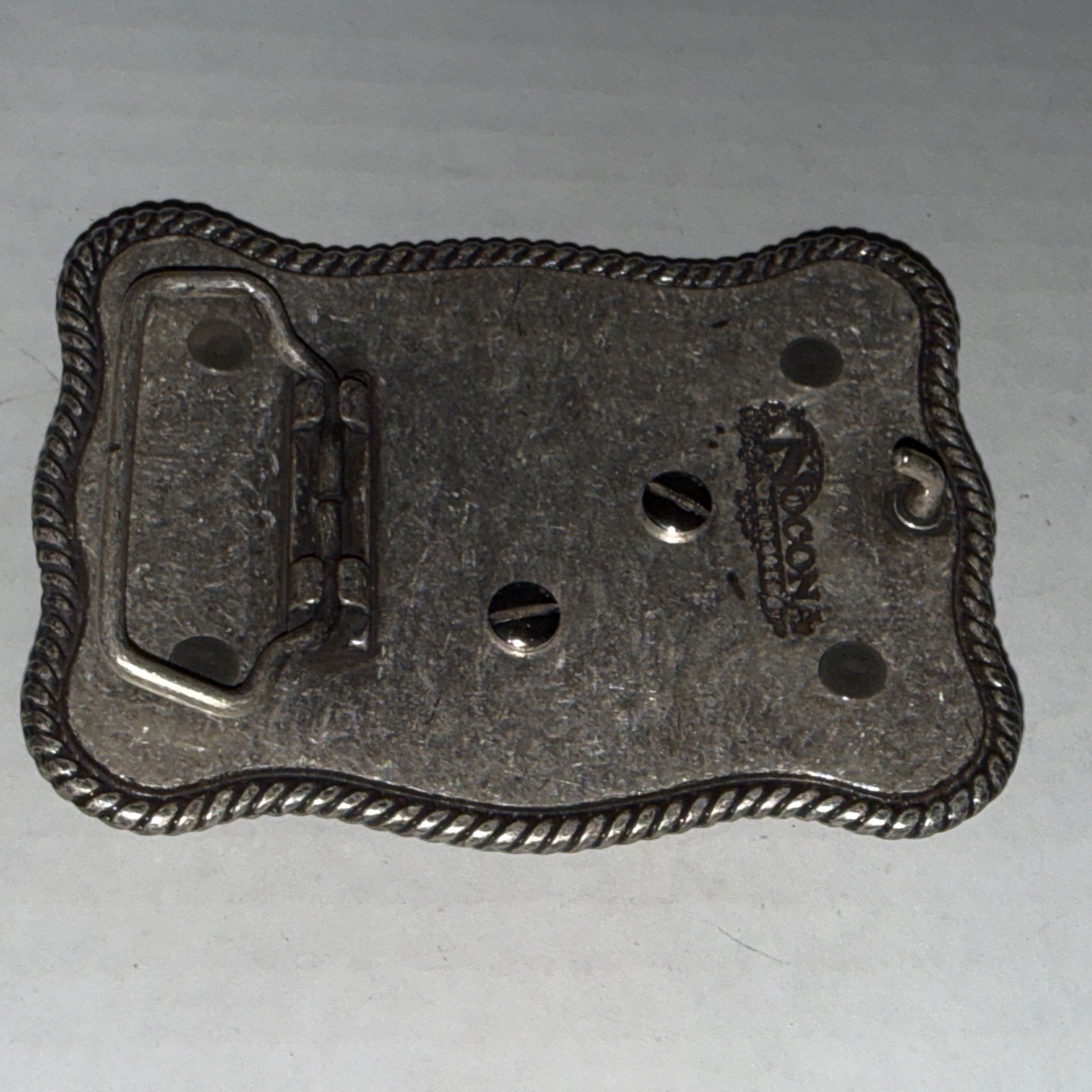 Nocona Belt Buckle 12 Gauge Shotgun Shells Whitetail Deer Skull Filigree NEW