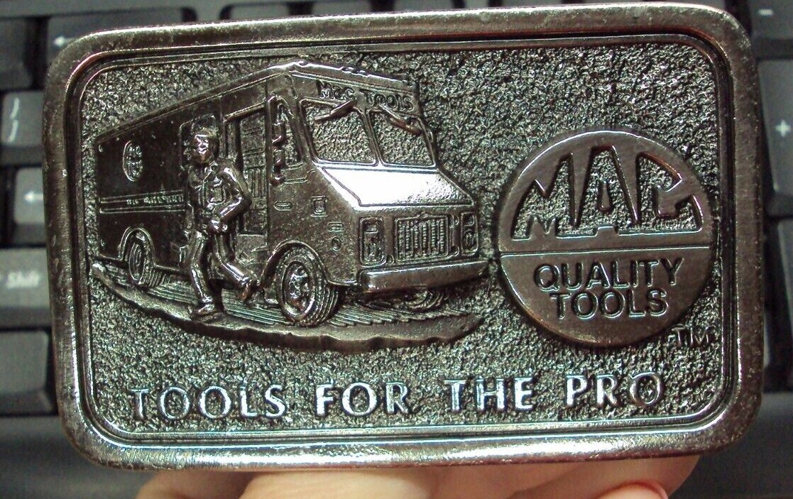 MAC Tools USA ~ TOOLS FOR THE PRO Limited Edition 3rd in Series Belt Buckle