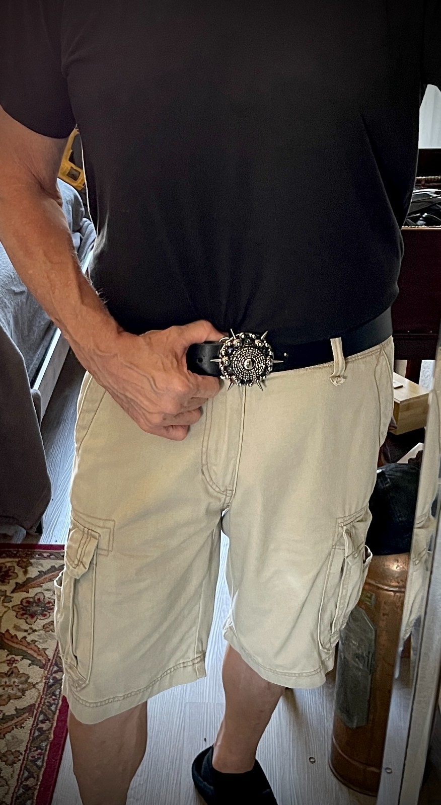 Celestial Engine – Industrial Sci-Fi Wearable Art Belt Buckle – Darren McNeese