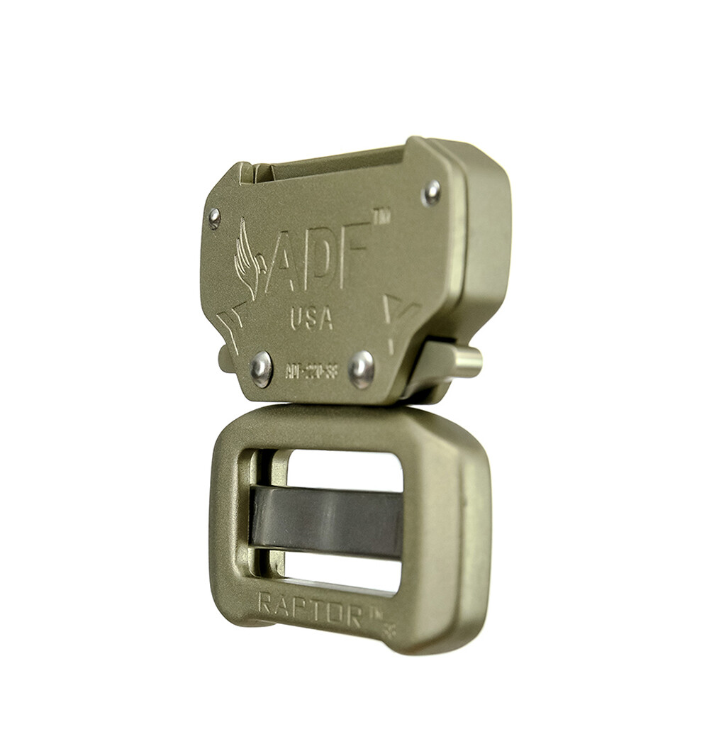 RAPTOR™ 1.5&Prime; BUCKLE, military buckle, tactical belt package (made in USA)