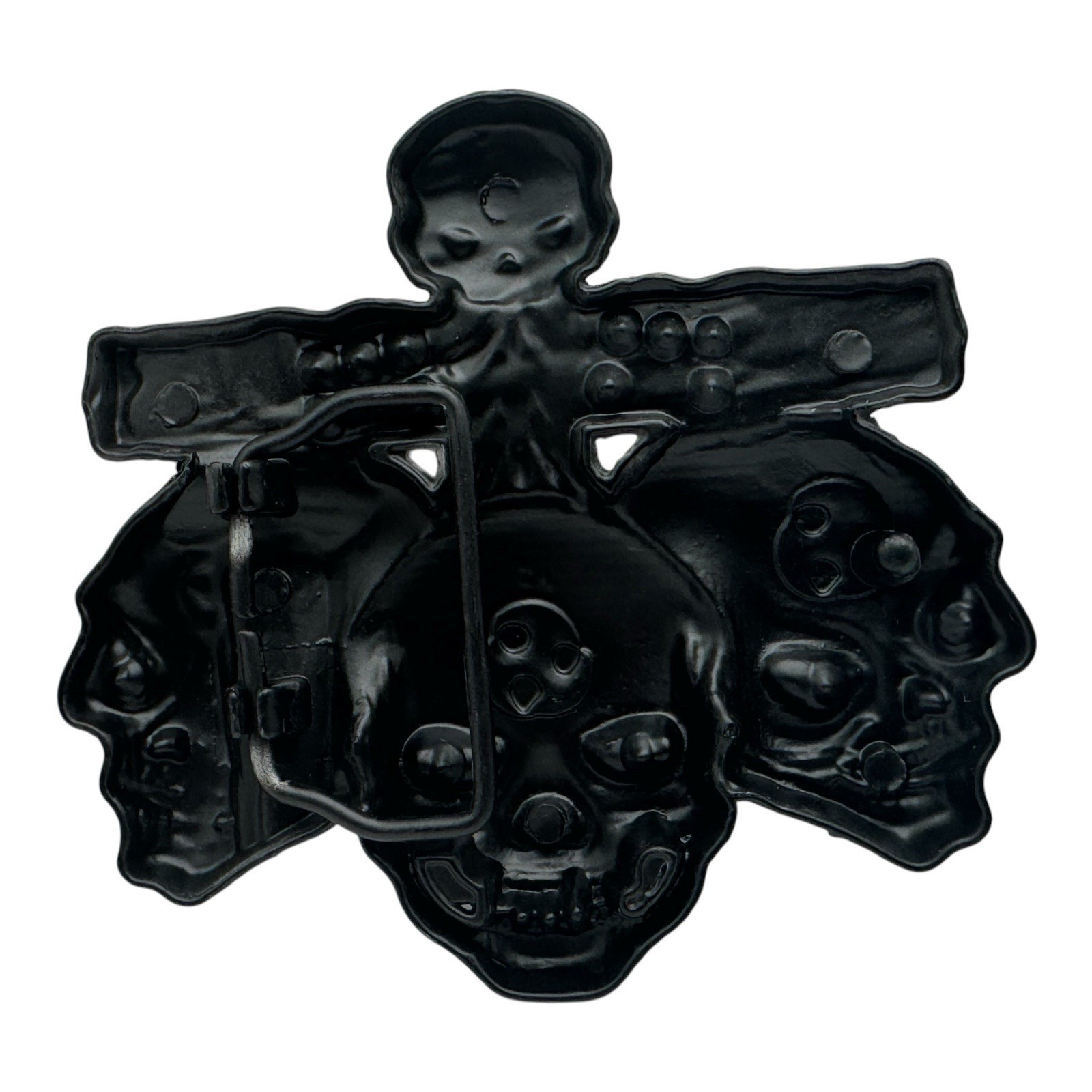 Gothic Style Skulls & Cross Belt Buckle Horror Halloween New