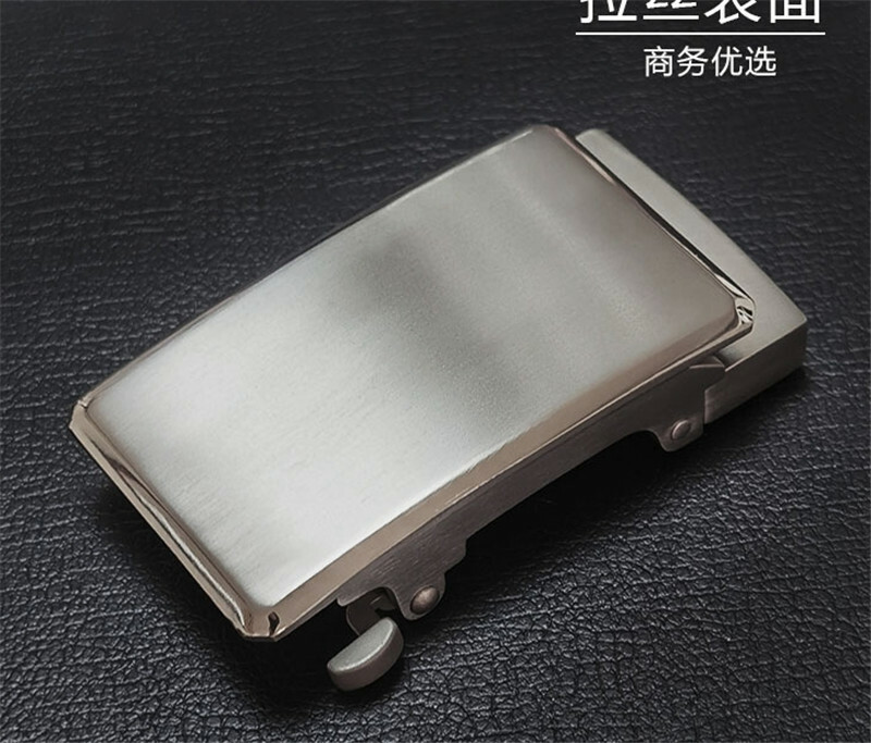 Titanium Classical Anti Allergy Automatic Roller Belt Buckle Waist Strap Head