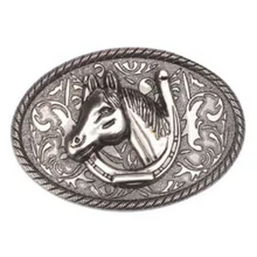 Horse Head Buckles – Super Large Alloy Smooth Buckle Belt Parts Self-Assembly