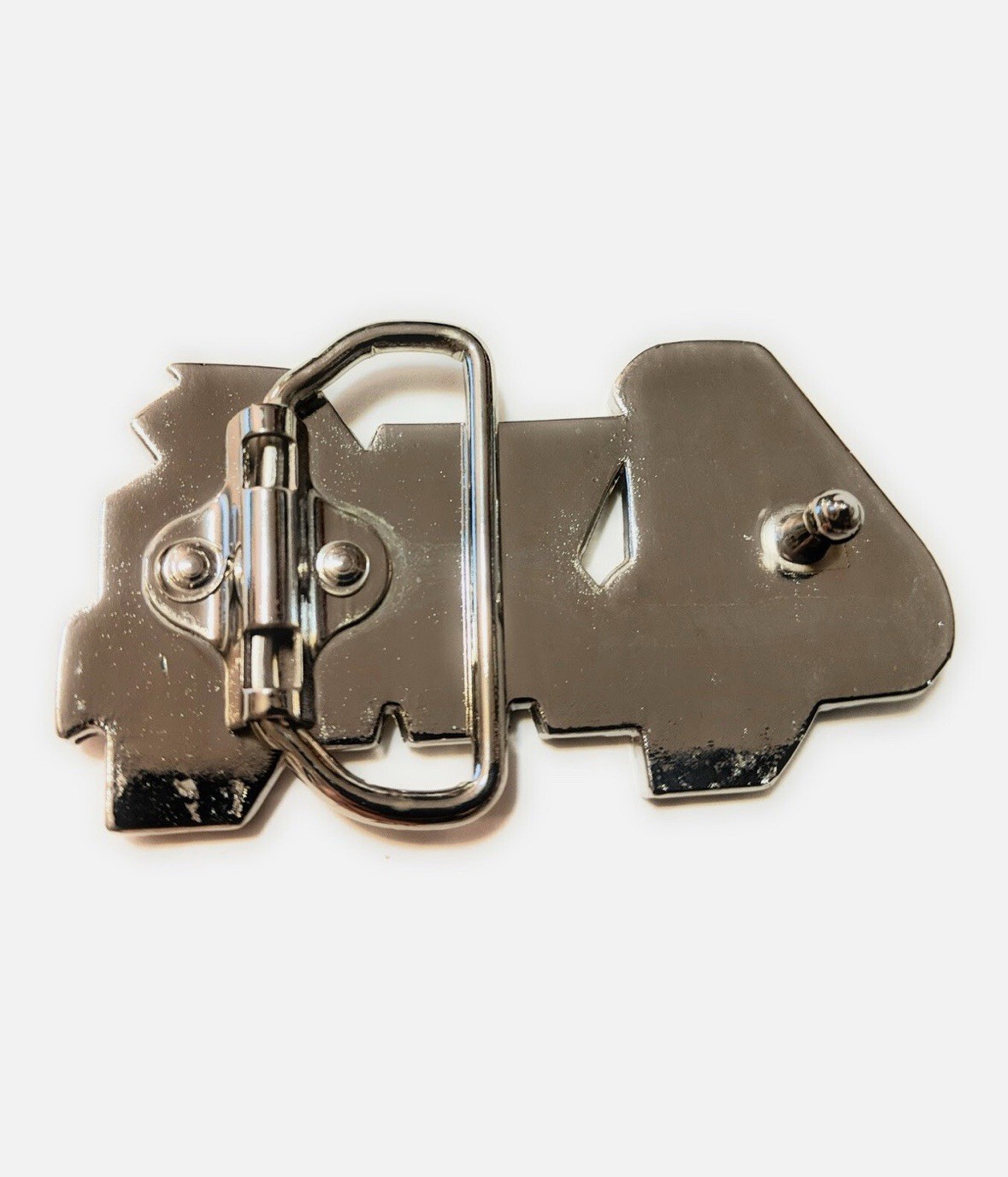 4X4 Classic Chrome color Belt Buckle four wheel off road USA